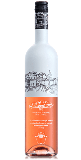 big wine ΑΠΟ ΔΥΟ ΧΩΡΙΑ ROSE DRY WINE WINERY MONSIEUR NICOLAS
