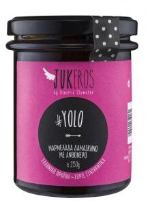 ΜΑΡΜΕΛΑΔΑ ΔΑΜΑΣΚΗΝΟΥ ΜΕ ΡΟΔΟΝΕΡΟ 250GR