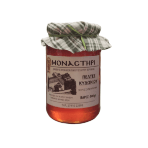 ΜΟΝΑΣΤΗΡΙΑΚΟΣ ΠΕΛΤΕΣ ΚΥΔΩΝΙΟΥ ΑΠΟ ΤΗΝ ΙΕΑΡΑ ΜΟΝΗ ΤΙΜΙΟΥ ΣΤΑΥΡΟΥ ΣΤΗΝ ΚΟΡΙΝΘΟ 500gr