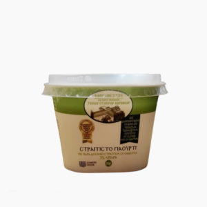 ΜΟΝΑΣΤΗΡΙΑΚΟ ΣΤΡΑΓΓΙΣΤΟ ΓΙΑΟΥΡΤΙ ΜΕ ΠΑΡΑΔΟΣΙΑΚΗ ΣΤΡΑΓΓΙΣΗ ΣΕ ΣΑΚΟΥΛΑ 5% ΛΙΠΑΡΑ ΑΠΟ ΤΗΝ ΙΕΡΑ ΜΟΝΗ ΤΙΜΙΟΥ ΣΤΑΥΡΟΥ ΣΤΗΝ ΚΟΡΙΝΘΟ 200gr