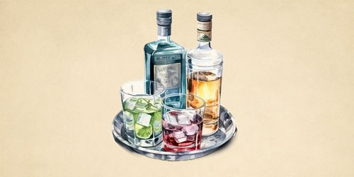 cat banners xmas cocktails