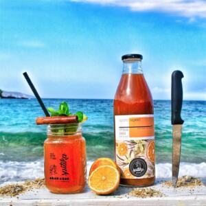 ΣΥΜΠΥΚΝΩΜΕΝΟΣ ΧΥΜΟΣ ΠΟΡTΟΚΑΛΙ ΜΕ ΒΑΝΙΛΙΑ ΜΑΔΑΓΑΣΚΑΡΗΣ 1LT