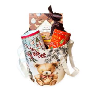 GIFT BOX ΧΡΙΣΤΟΥΓΕΝΝΙΑΤΙΚΗ ΚΑΠΕΛΙΕΡΑ ΑΡΚΟΥΔΑΚΙ