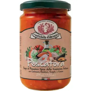 ΣΑΛΤΣΑ PESCATORA  RUSTICHELLA D'ABRUZZO 270gr