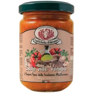 ΣΑΛΤΣΑ SUGO ALLE VONGOLE  RUSTICHELLA D'ABRUZZO 130gr