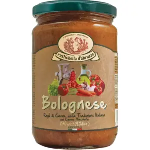 ΣΑΛΤΣΑ RAGU BOLOGNESE RUSTICHELLA D'ABRUZZO 270gr