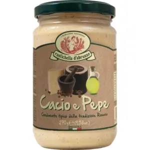 ΣΑΛΤΣΑ CACIO E PEPE  RUSTICHELLA D'ABRUZZO 270gr