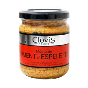 ΜΟΥΣΤΑΡΔΑ CLOVIS ΜΕ ΚΟΚΚΟΥΣ ΣΙΝΑΠΙΟΥ & PIMENT D'ESPELLETE 200GR