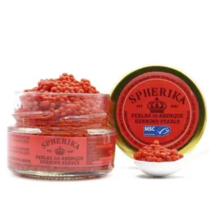 ΠΕΡΛΕΣ ΧΡΥΣΗΣ PEΓKAΣ SPHERIKA KΑΠΝΙΣΤΕΣ ΚΟΚΚΙΝΕΣ 50GR