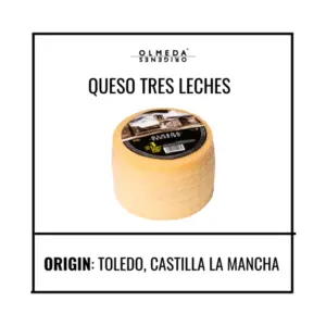 TRES LECHES  ΤΥΡΙ ΑΠΟ ΤΡΙΑ ΓΑΛΑΤΑ (ΑΓΕΛΑΔΙΝΟ, ΠΡΟΒΕΙΟ, ΚΑΤΣΙΚΙΣΙΟ) OLMEDA ORIGENES 250GR