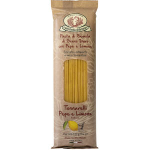 TONNARELLI ΜΕ ΠΙΠΕΡΙ ΚΑΙ ΛΕΜΟΝΙ RUSTICHELLA D'ABRUZZO 500GR