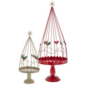 ΚΟΚΚΙΝΗ ΜΕΤΑΛΛΙΚΗ ΒΑΣΗ ΚΕΙΚ ΣΕ ΣΧΗΜΑ ΚΛΟΥΒΙΟΥ Φ30Χ80/