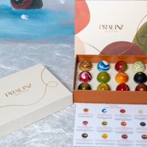 ΓΑΛΛΙΚΑ ΣΟΚΟΛΑΤΑΚΙΑ CREATIVE CANVAS BON BON 125GR