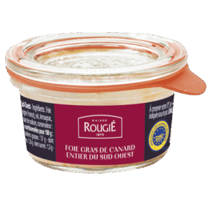 FOIE GRAS ENTIER ΟΛΟΚΛΗΡΟ ΣΥΚΩΤΙ ΠΑΠΙΑΣ ROUGIE 60GR