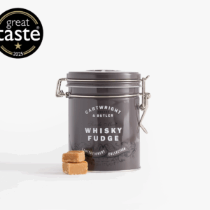 ΓΚΡΙ ΜΕΤΑΛΛΙΚΟ ΚΟΥΤΙ ΜΕ FUDGE WHISKY 175GR