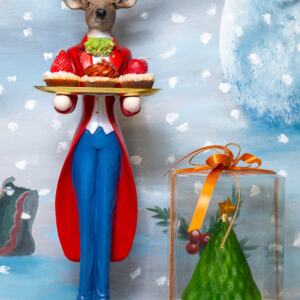 ΧΡΙΣΤΟΥΓΕΝΝΙΑΤΙΚΗ ΣΥΝΘΕΣΗ ΚΟΚΚΙΝΟΣ ΤΑΡΑΝΔΟΣ